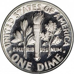 dime 1951 Large Reverse coin