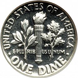 dime 1952 Large Reverse coin