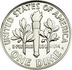 dime 1957 Large Reverse coin