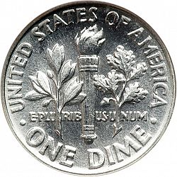 dime 1962 Large Reverse coin