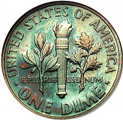 dime 1964 Large Reverse coin