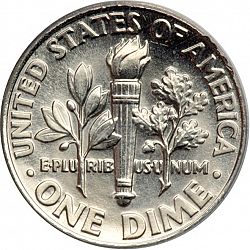 dime 1996 Large Reverse coin