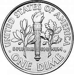 dime 2009 Large Reverse coin