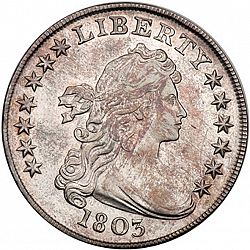 1 dollar 1803 Large Obverse coin