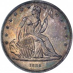 1 dollar 1839 Large Obverse coin