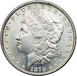 1 dollar 1878 Large Obverse coin