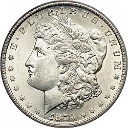 1 dollar 1879 Large Obverse coin