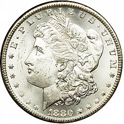 1 dollar 1880 Large Obverse coin