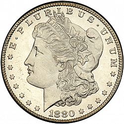 1 dollar 1880 Large Obverse coin