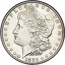 1 dollar 1883 Large Obverse coin