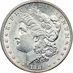 1 dollar 1883 Large Obverse coin