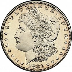 1 dollar 1883 Large Obverse coin