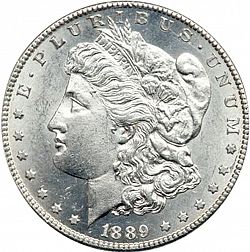 1 dollar 1889 Large Obverse coin