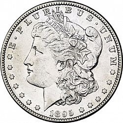 1 dollar 1895 Large Obverse coin