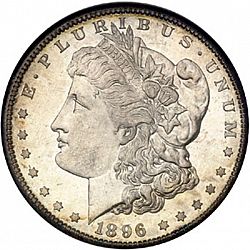 1 dollar 1896 Large Obverse coin