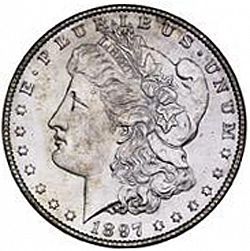 1 dollar 1897 Large Obverse coin
