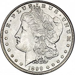 1 dollar 1899 Large Obverse coin