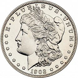 1 dollar 1902 Large Obverse coin