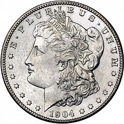 1 dollar 1904 Large Obverse coin