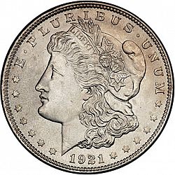 1 dollar 1921 Large Obverse coin
