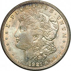 1 dollar 1921 Large Obverse coin