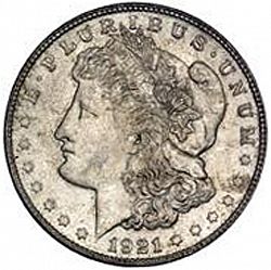 1 dollar 1921 Large Obverse coin