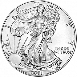 Bullion 2001 Large Obverse coin
