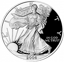Bullion 2004 Large Obverse coin