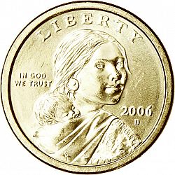 1 dollar 2006 Large Obverse coin