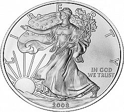 Bullion 2008 Large Obverse coin