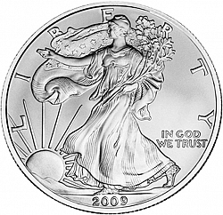 Bullion 2009 Large Obverse coin