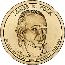 1 dollar 2009 Large Obverse coin