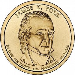 1 dollar 2009 Large Obverse coin