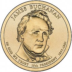 1 dollar 2010 Large Obverse coin