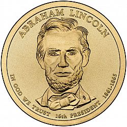 1 dollar 2010 Large Obverse coin