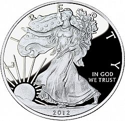 Bullion 2012 Large Obverse coin