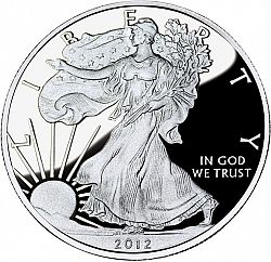 Bullion 2012 Large Obverse coin