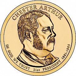 1 dollar 2012 Large Obverse coin