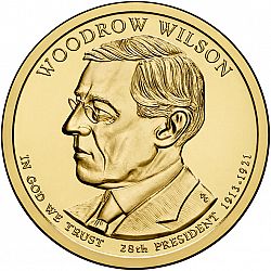 1 dollar 2013 Large Obverse coin