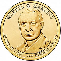 1 dollar 2014 Large Obverse coin