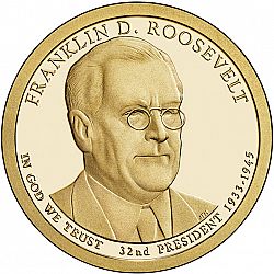 1 dollar 2014 Large Obverse coin