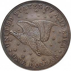 1 dollar 1836 Large Reverse coin