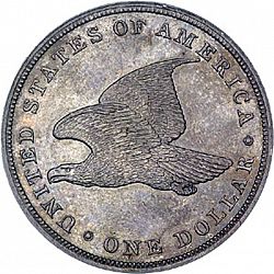 1 dollar 1839 Large Reverse coin