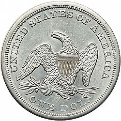 1 dollar 1859 Large Reverse coin