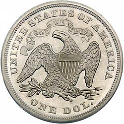 1 dollar 1868 Large Reverse coin