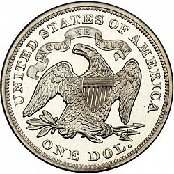 1 dollar 1873 Large Reverse coin