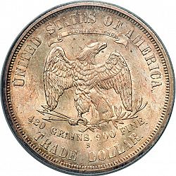 1 dollar 1874 Large Reverse coin