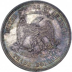 1 dollar 1876 Large Reverse coin
