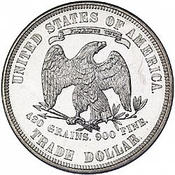 1 dollar 1880 Large Reverse coin