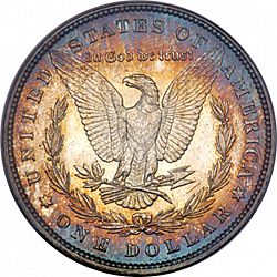 1 dollar 1880 Large Reverse coin